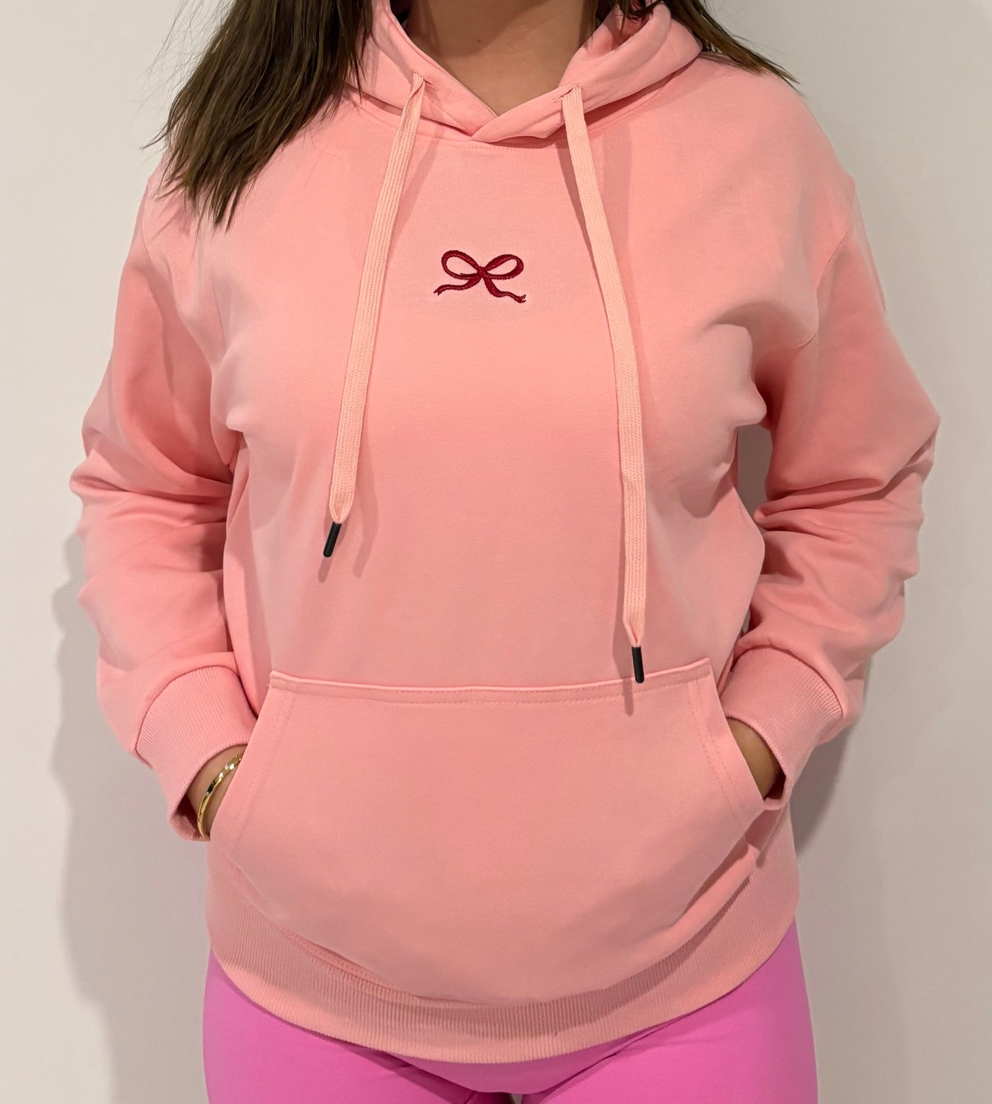 LUXE bow hoodie