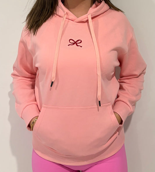 LUXE bow hoodie